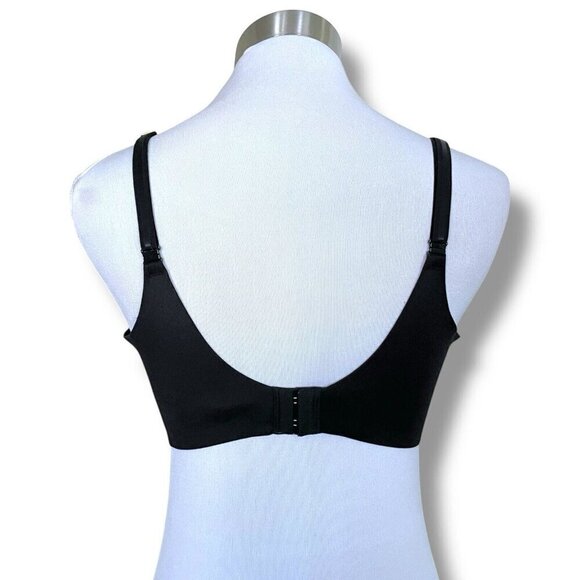 Victorias Secret 36D Bra Black Perfect Coverage Underwire Multiway Straps Lined - Picture 4 of 7